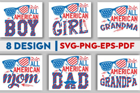 4th of July Bundle – Graphics & T-Shirt Designs