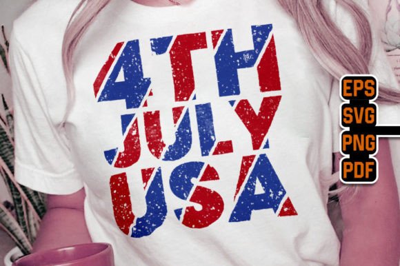 4th of July Independence Day T-Shirt 09: Graphics & T-Shirt Designs