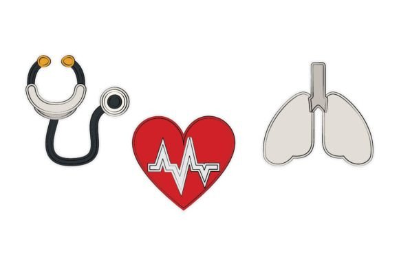 Medicine Sticker Flat Icon: Graphics for Editorial Use