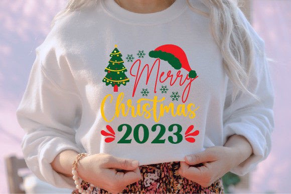 Merry Christmas 2023 Graphics and T-Shirt Designs