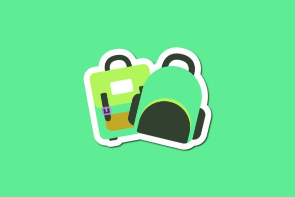 Teacher Day Sticker School Backpack Graphics